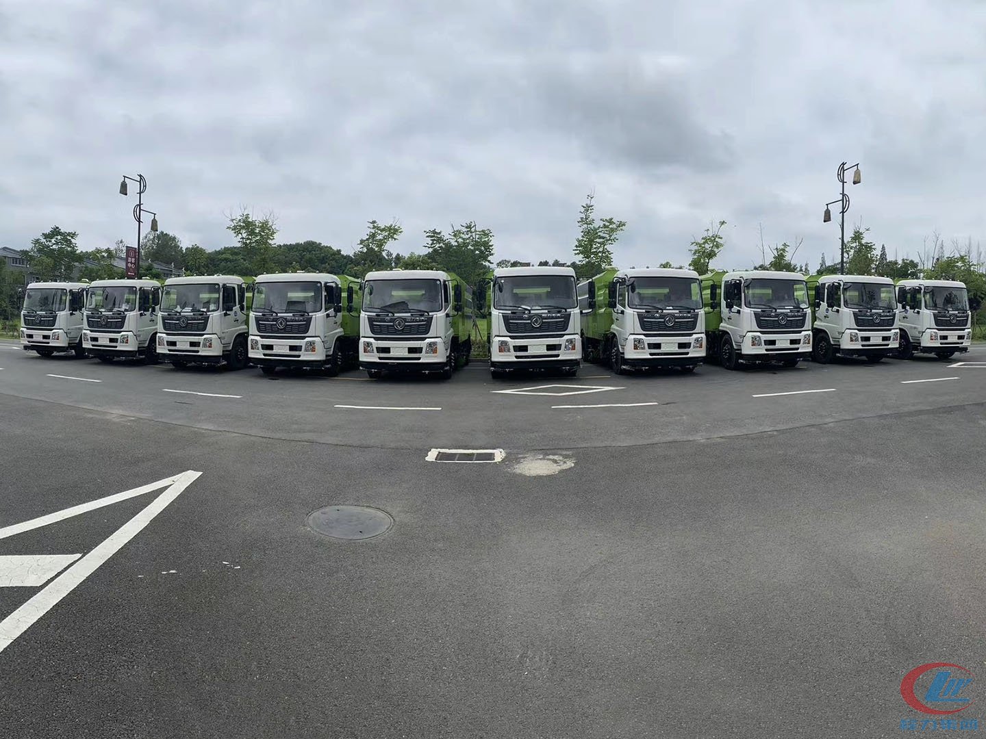 mg不朽情缘官网集团东风天锦洗扫车批量交车