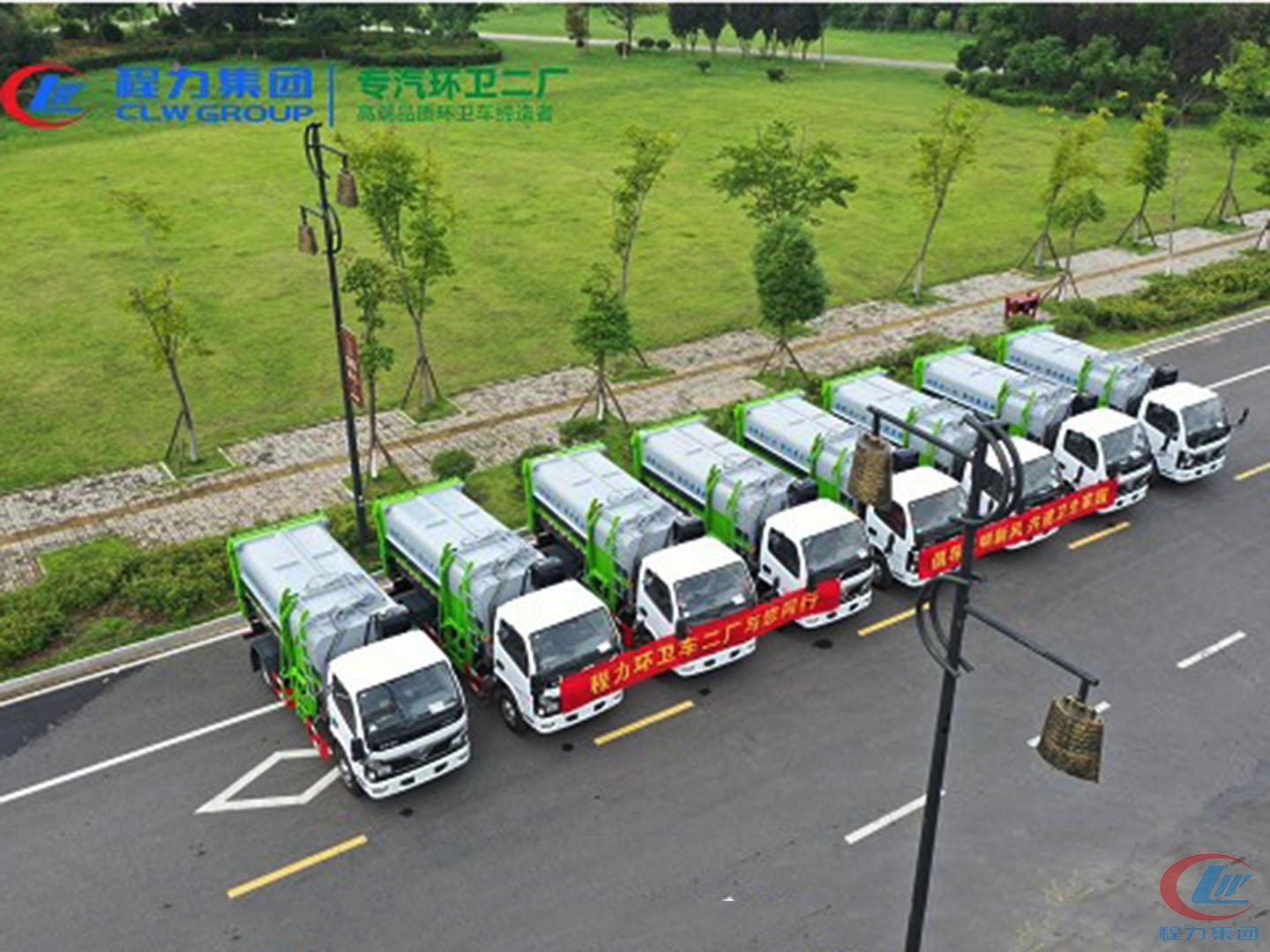 mg不朽情缘官网集团国六东风福瑞卡5方餐厨垃圾车批量交车