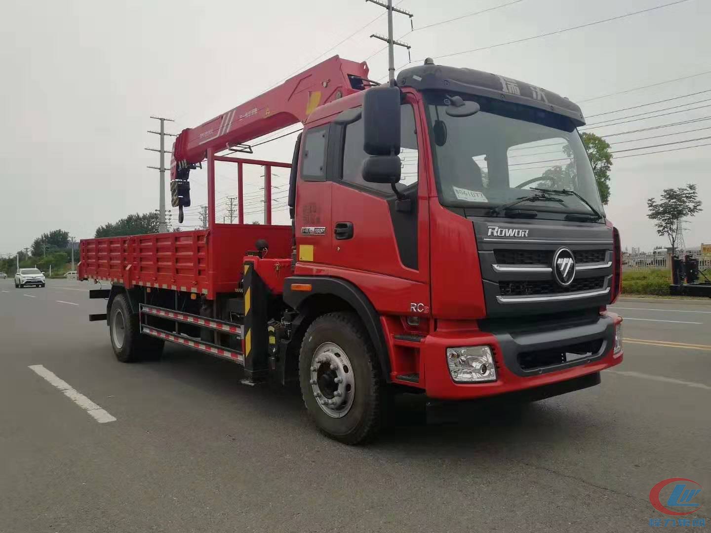 mg不朽情缘官网福田8吨随车吊高清图