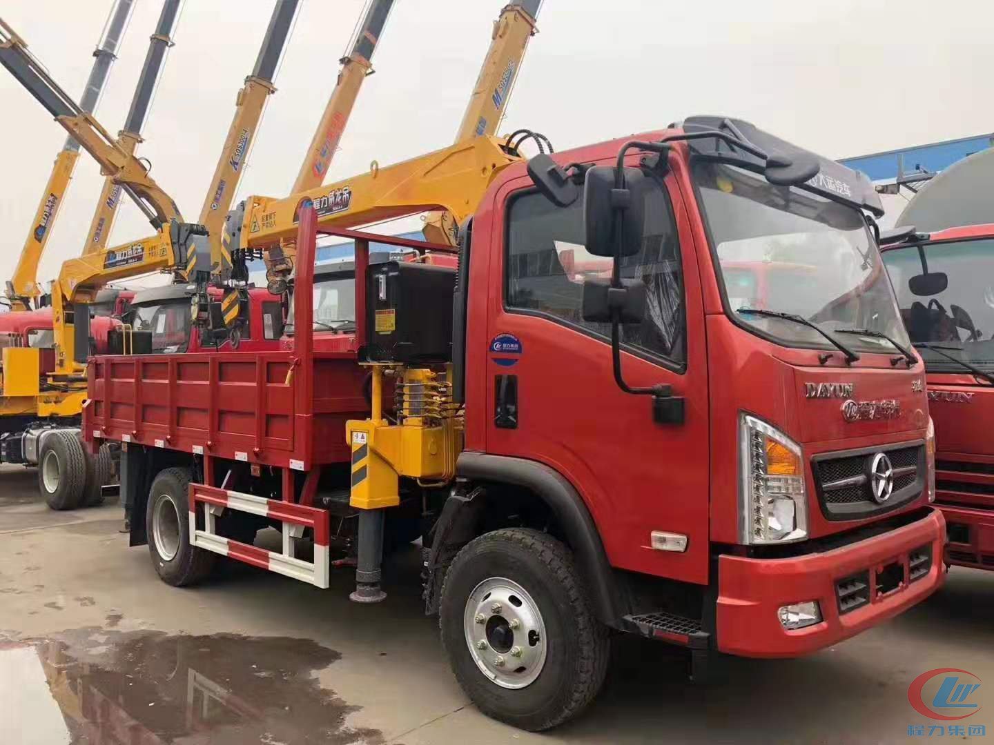 湖北mg不朽情缘官网大运5吨随车吊高清图