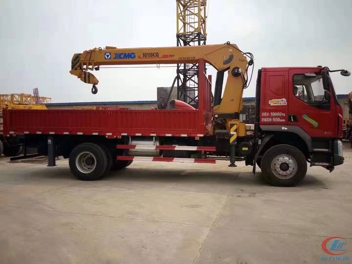 湖北mg不朽情缘官网东风柳汽6.3吨随车吊侧面图