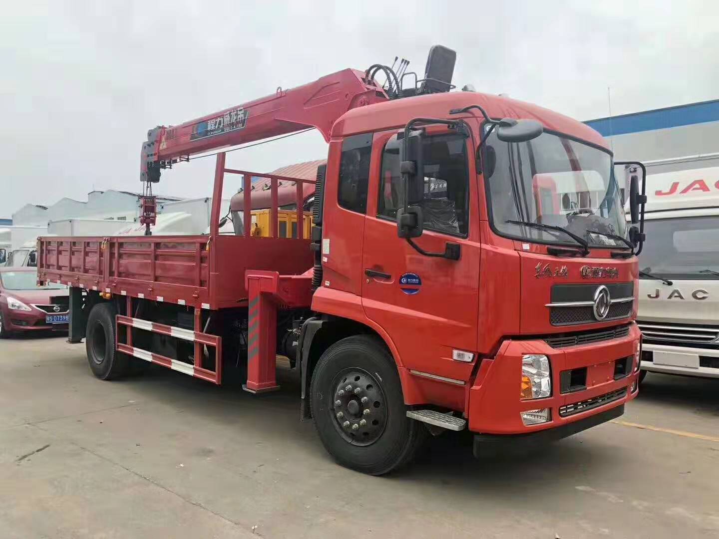 mg不朽情缘官网东风天锦8吨随车吊正面图