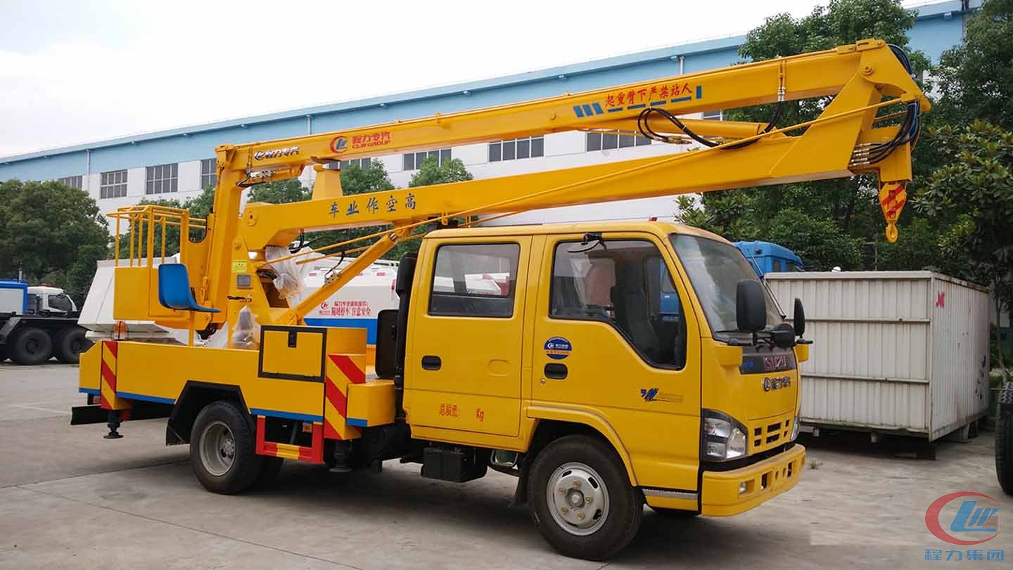 mg不朽情缘官网集团五十铃14米高空作业车侧面图