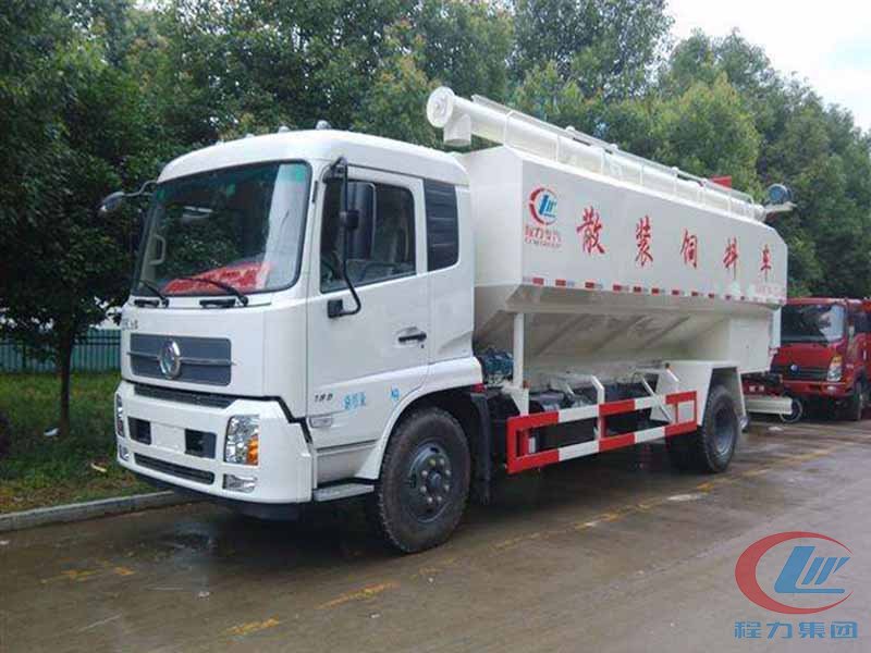 mg不朽情缘官网东风天锦散装饲料运输车高清图