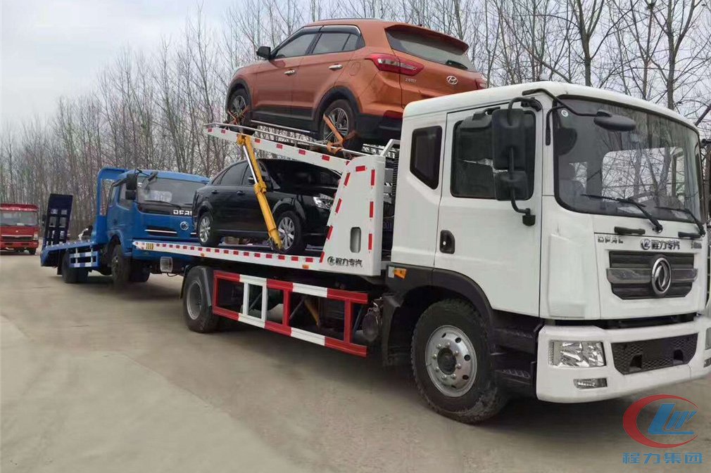 湖北mg不朽情缘官网东风D一拖三清障车高清图