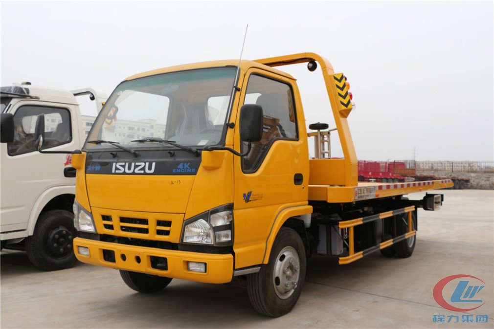 mg不朽情缘官网集团五十铃一拖二清障车侧面图