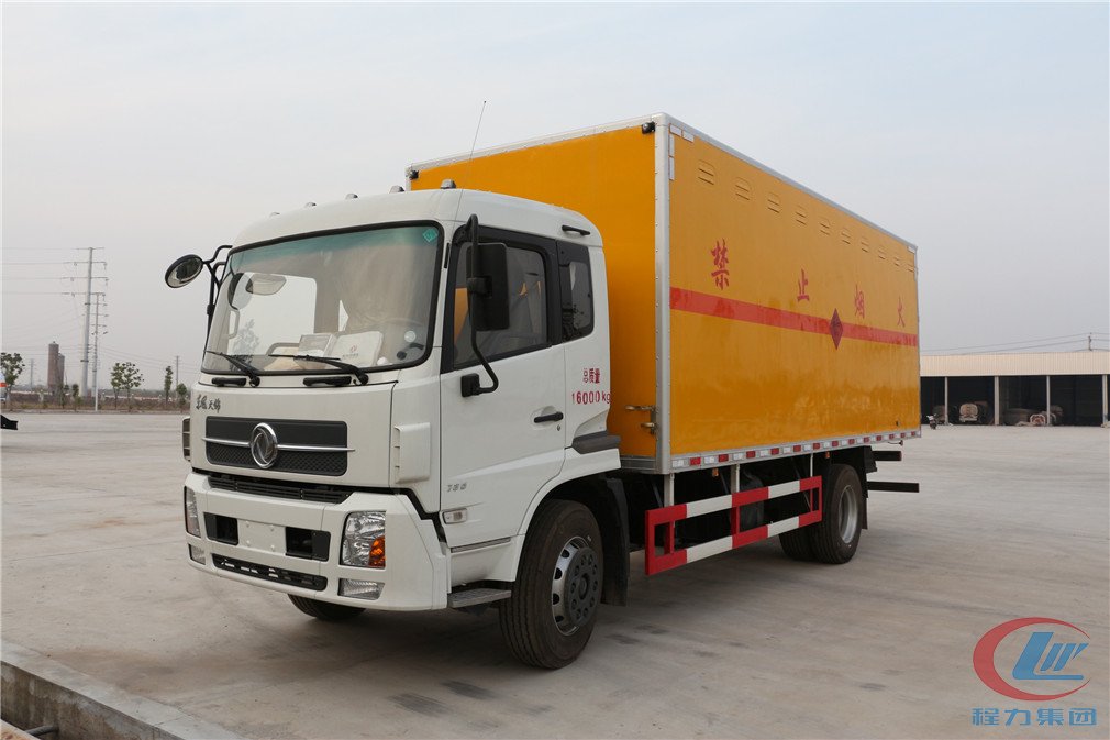 湖北mg不朽情缘官网东风天锦爆破器材运输车侧面图