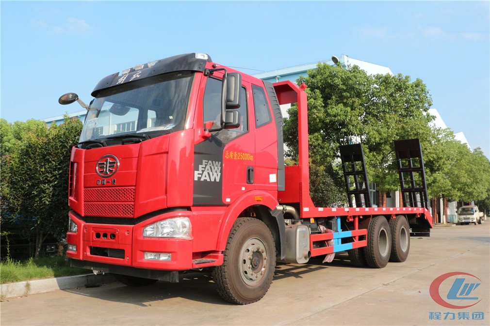 湖北mg不朽情缘官网解放后八轮平板运输车高清图