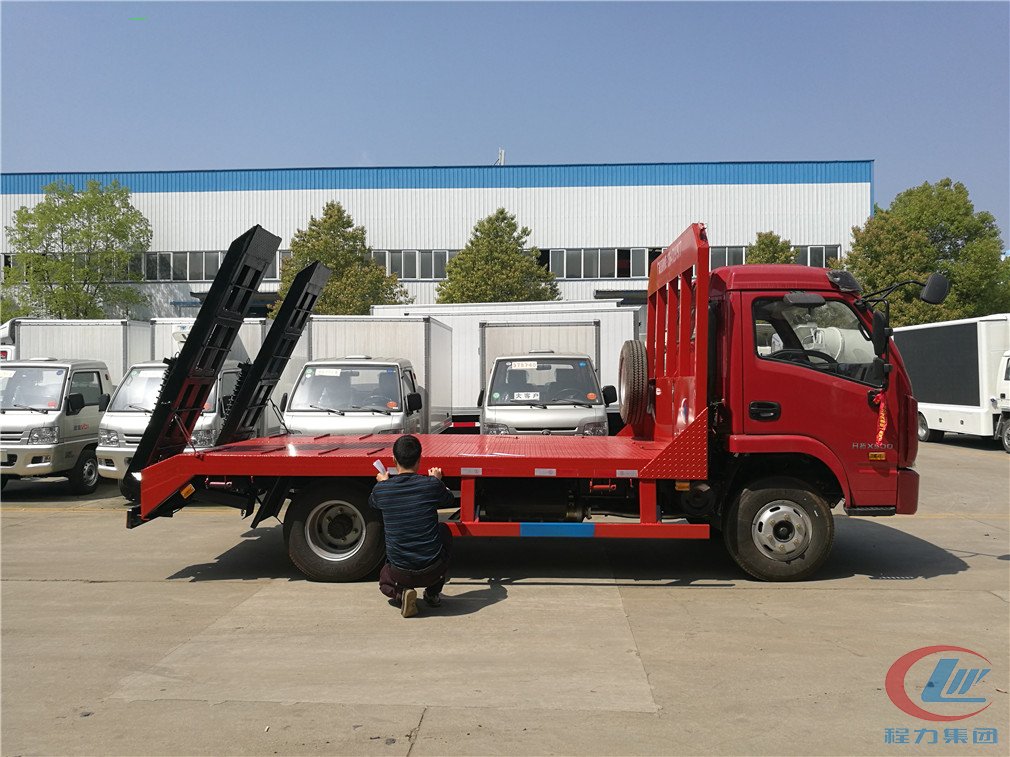 mg不朽情缘官网跃进蓝牌平板运输车侧面图