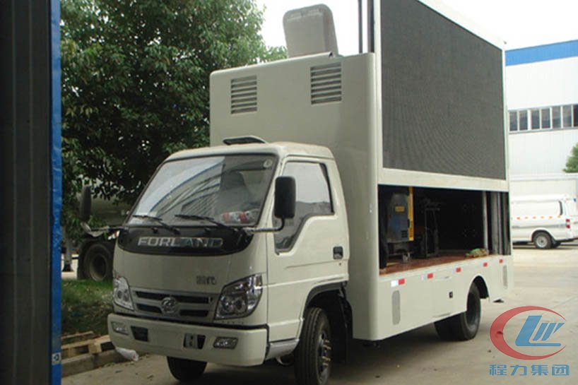 mg不朽情缘官网福田时代led广告宣传车侧面图