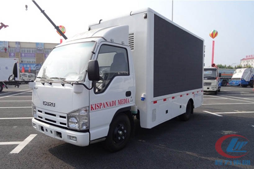 湖北mg不朽情缘官网五十铃led广告宣传车高清图