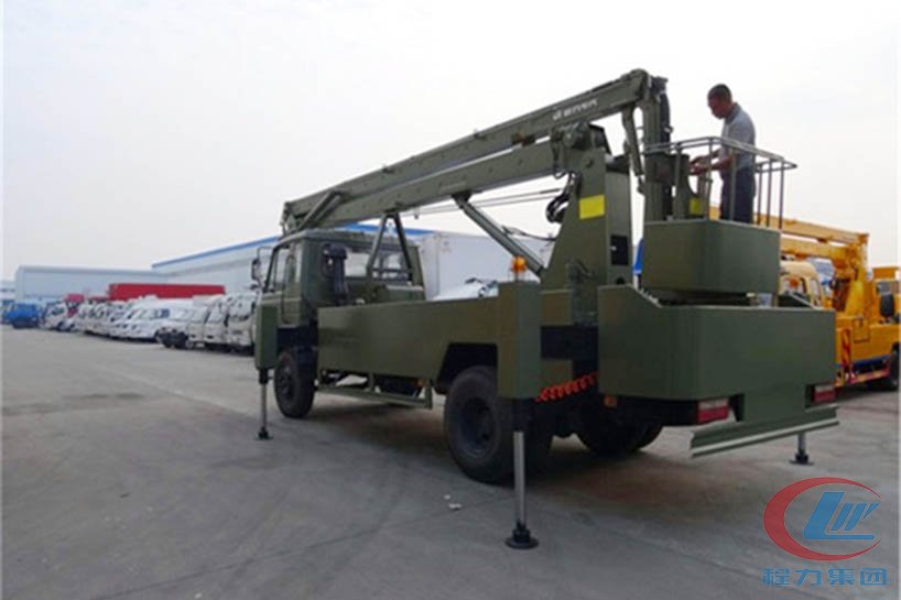 mg不朽情缘官网东风153型20米高空作业车侧面图