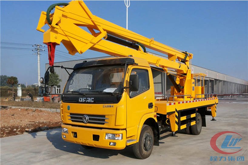 湖北mg不朽情缘官网东风18米高空作业车侧面图