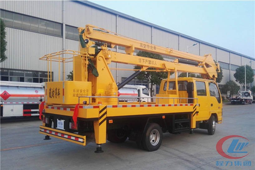 mg不朽情缘官网五十铃18米高空作业车侧面图