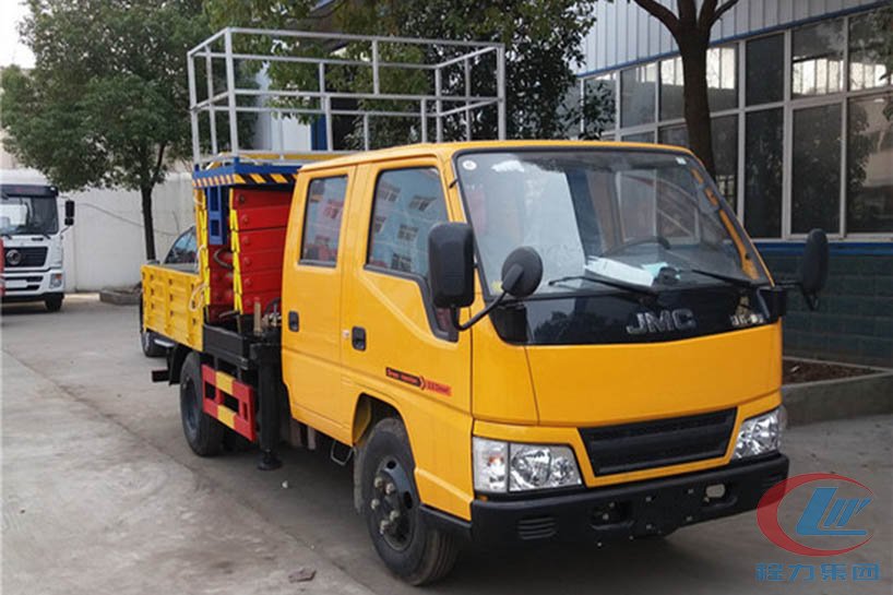 湖北mg不朽情缘官网江铃10米升降平台高空作业车高清图