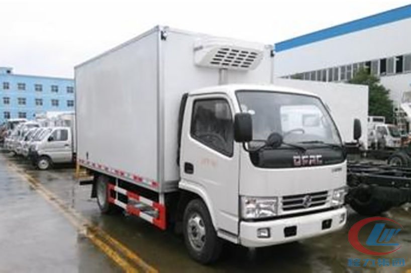 湖北mg不朽情缘官网东风小多利卡冷藏车侧面图