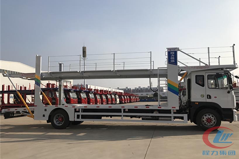 mg不朽情缘官网东风多利卡D12轿运车侧面图