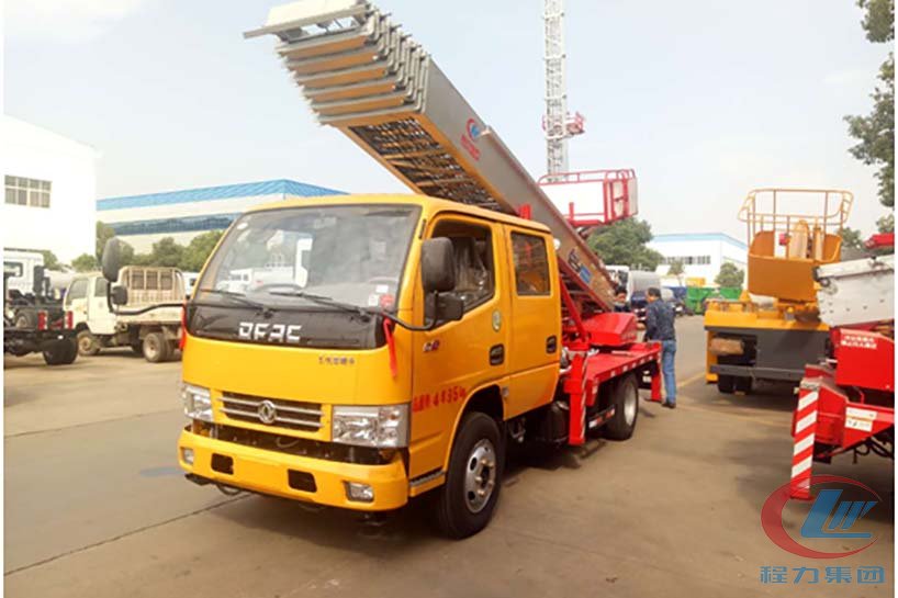 mg不朽情缘官网集团东风小多利卡28米云梯车高清图