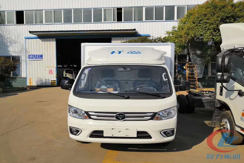 mg不朽情缘官网专汽福田祥菱M1后双轮冷藏车正面图