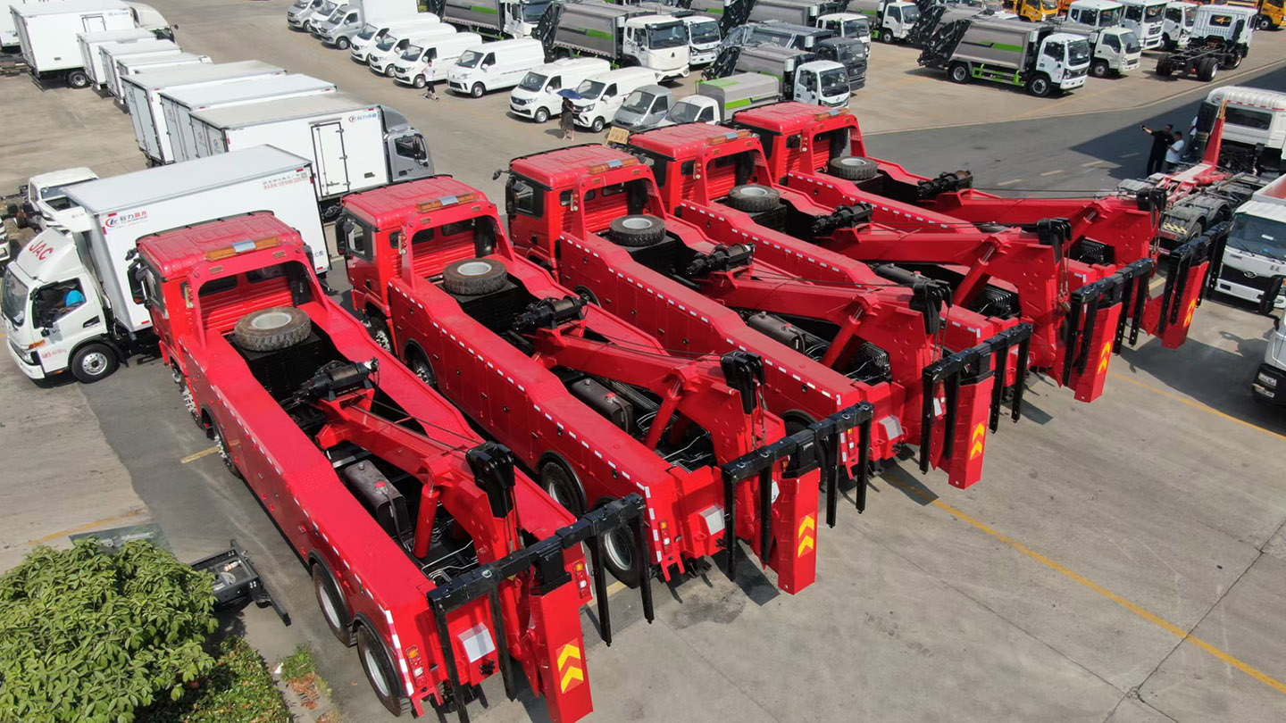 mg不朽情缘官网重型清障车出口海外订单